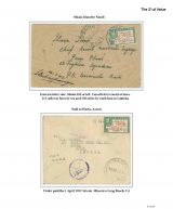 038 Fiji GVI Definitive Stamps Postal Usage