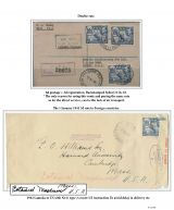 048 Fiji GVI Definitive Stamps Postal Usage