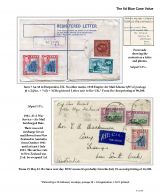 052 Fiji GVI Definitive Stamps Postal Usage