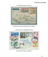 057 Fiji GVI Definitive Stamps Postal Usage