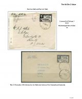 062 Fiji GVI Definitive Stamps Postal Usage