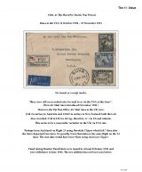 073 Fiji GVI Definitive Stamps Postal Usage