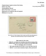 080 Fiji GVI Definitive Stamps Postal Usage