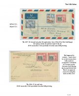 085 Fiji GVI Definitive Stamps Postal Usage