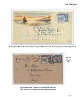 089 Fiji GVI Definitive Stamps Postal Usage