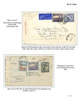 093 Fiji GVI Definitive Stamps Postal Usage