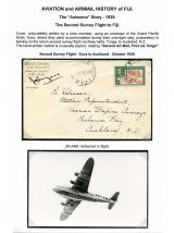 10 Fiji Aviation and Airmail History - The Aotearoa Story 1939 - Second Survey Flight