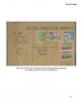 109 Fiji GVI Definitive Stamps Postal Usage