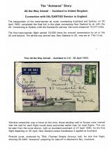 22 Fiji Aviation and Airmail History - The Aotearoa Story 1939 - All-the-Way Airmail