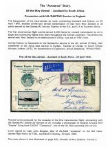 24 Fiji Aviation and Airmail History - The Aotearoa Story 1939 - All-the-Way Airmail